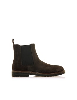 BOTIN PIEL MARRON- MUSTANG