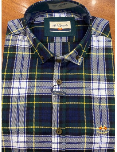 CAMISA CUADRO TARTAN - LA ESPAÑOLA