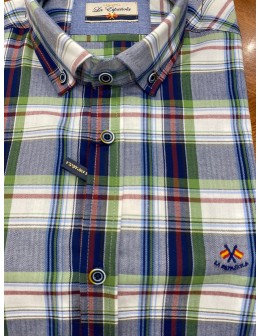 CAMISA CUADROS  VARIOS COLORES- LA ESPAÑOLA